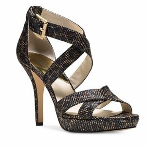 Michael Kors Evie Platform Heels